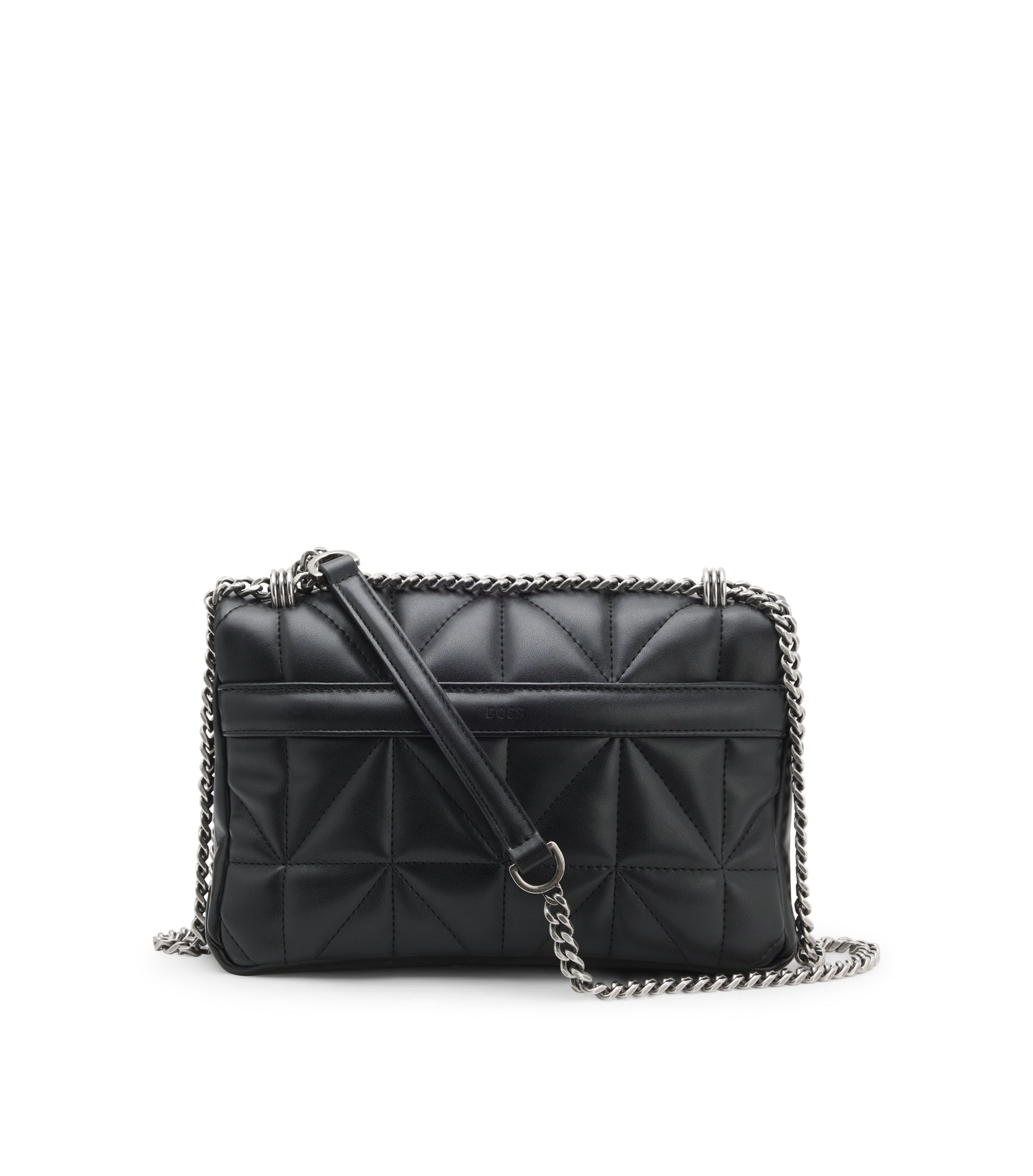 Quilted shoulder bag with Double B monogram