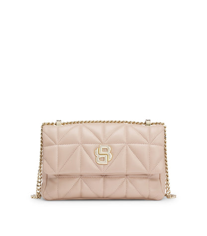 Quilted shoulder bag with Double B monogram