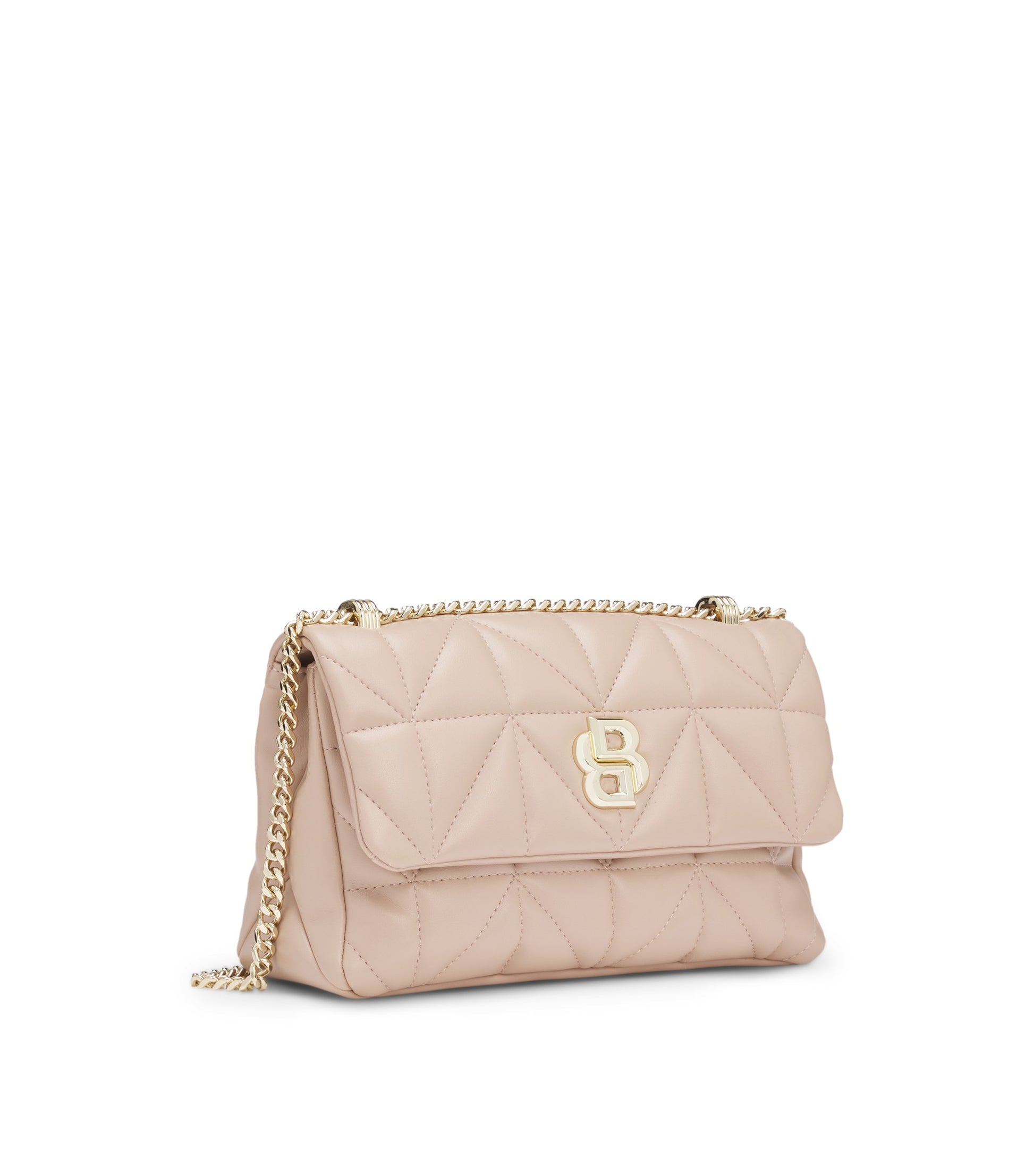 Quilted shoulder bag with Double B monogram