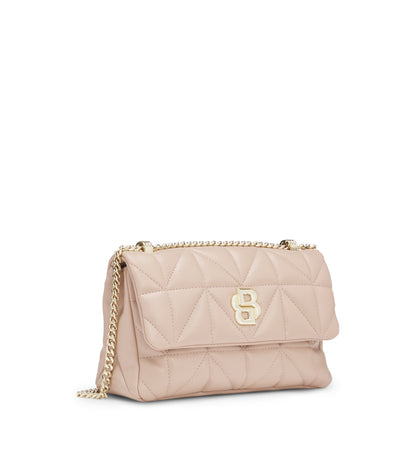 Quilted shoulder bag with Double B monogram