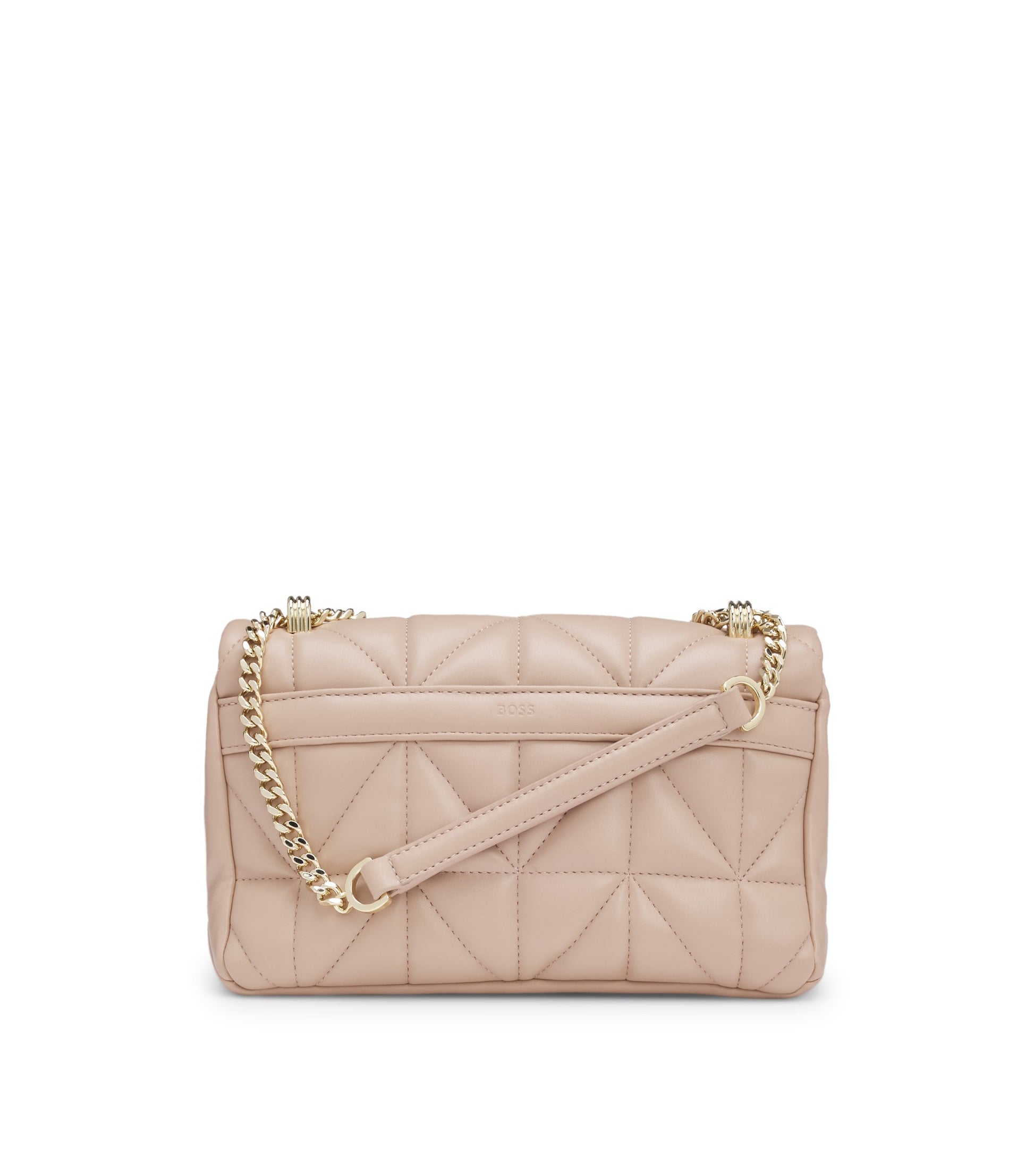 Quilted shoulder bag with Double B monogram