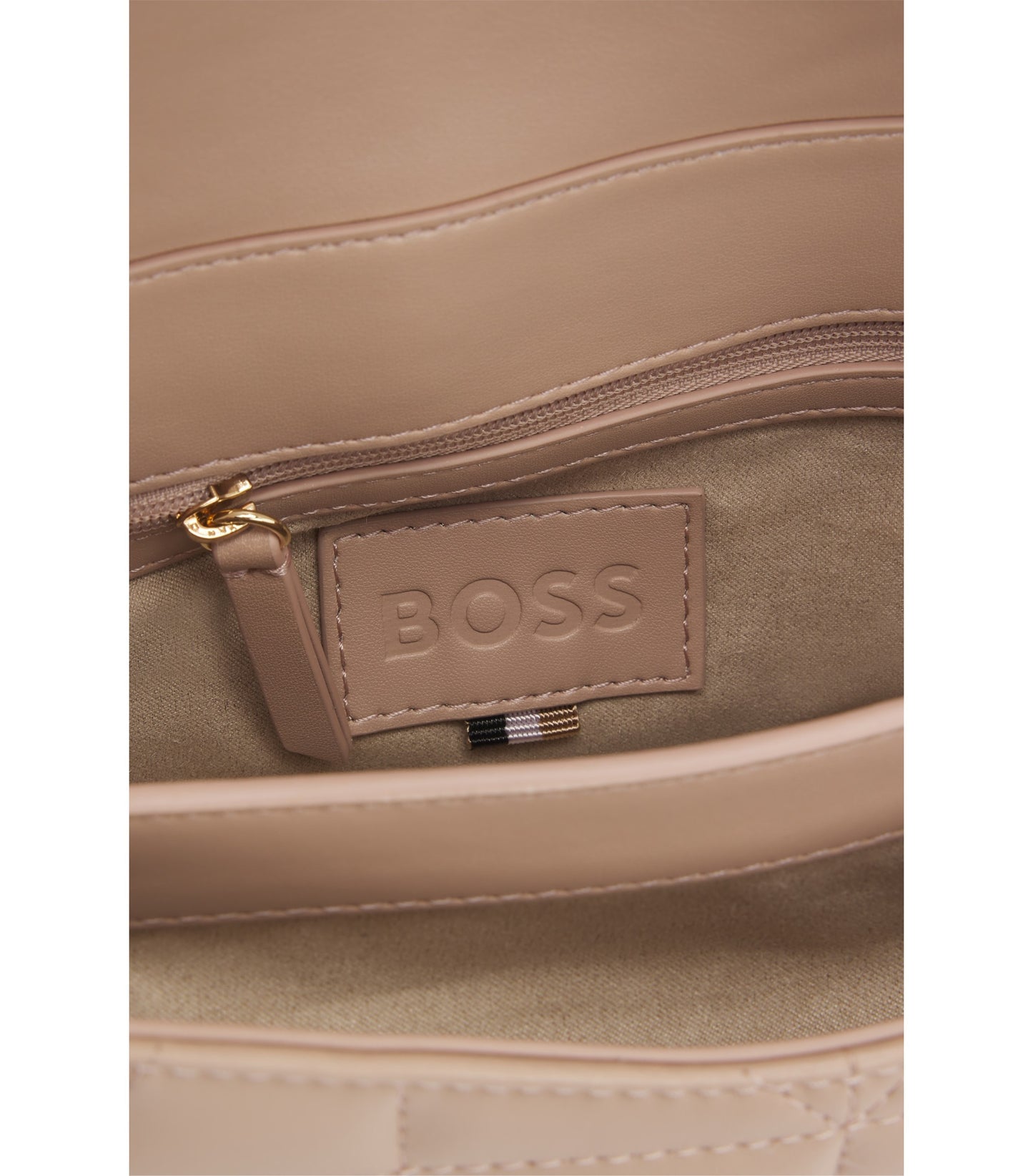 Quilted shoulder bag with Double B monogram