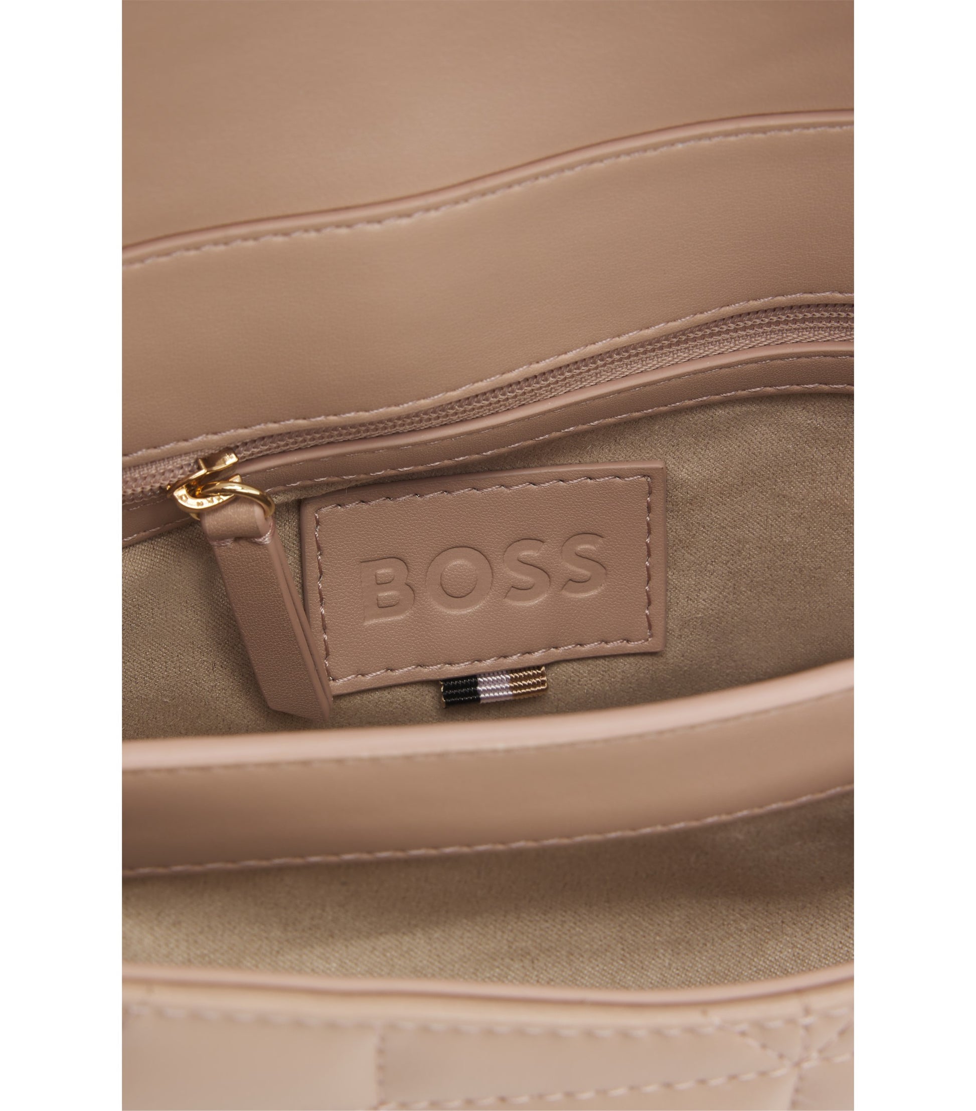 Quilted shoulder bag with Double B monogram