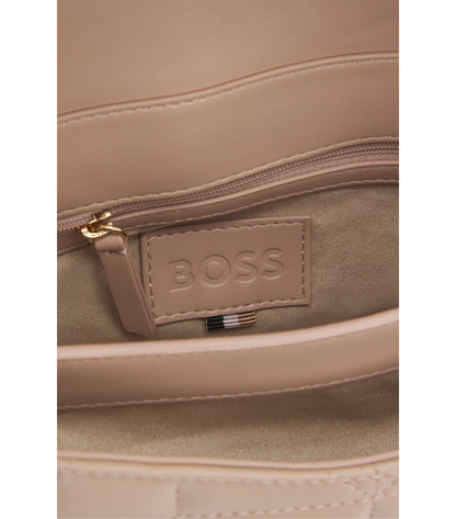 Quilted shoulder bag with Double B monogram