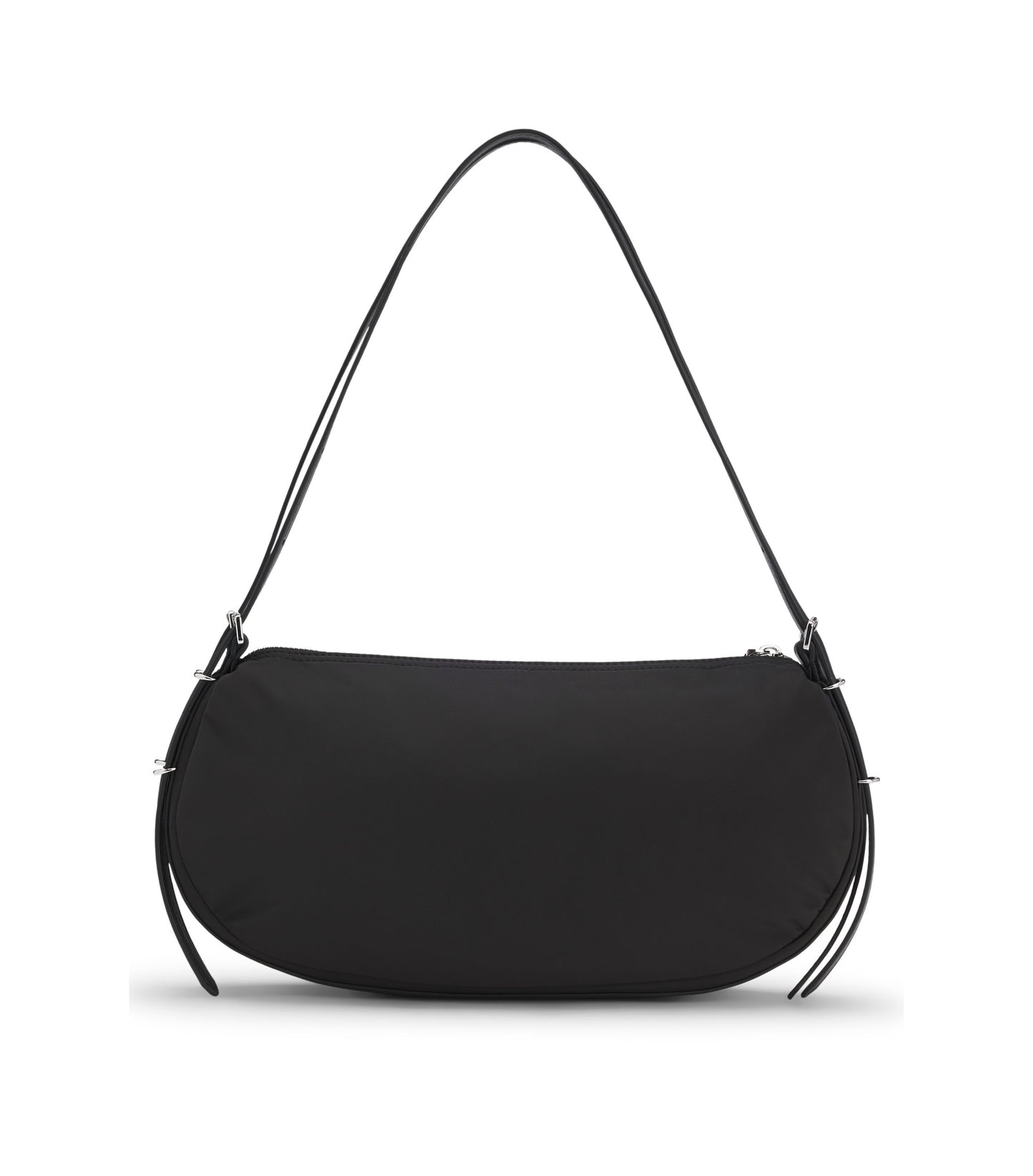Shoulder bag with stacked logo