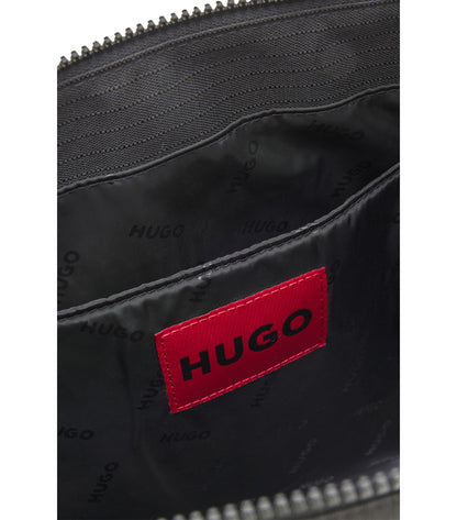 Ripstop tote bag with logo lettering
