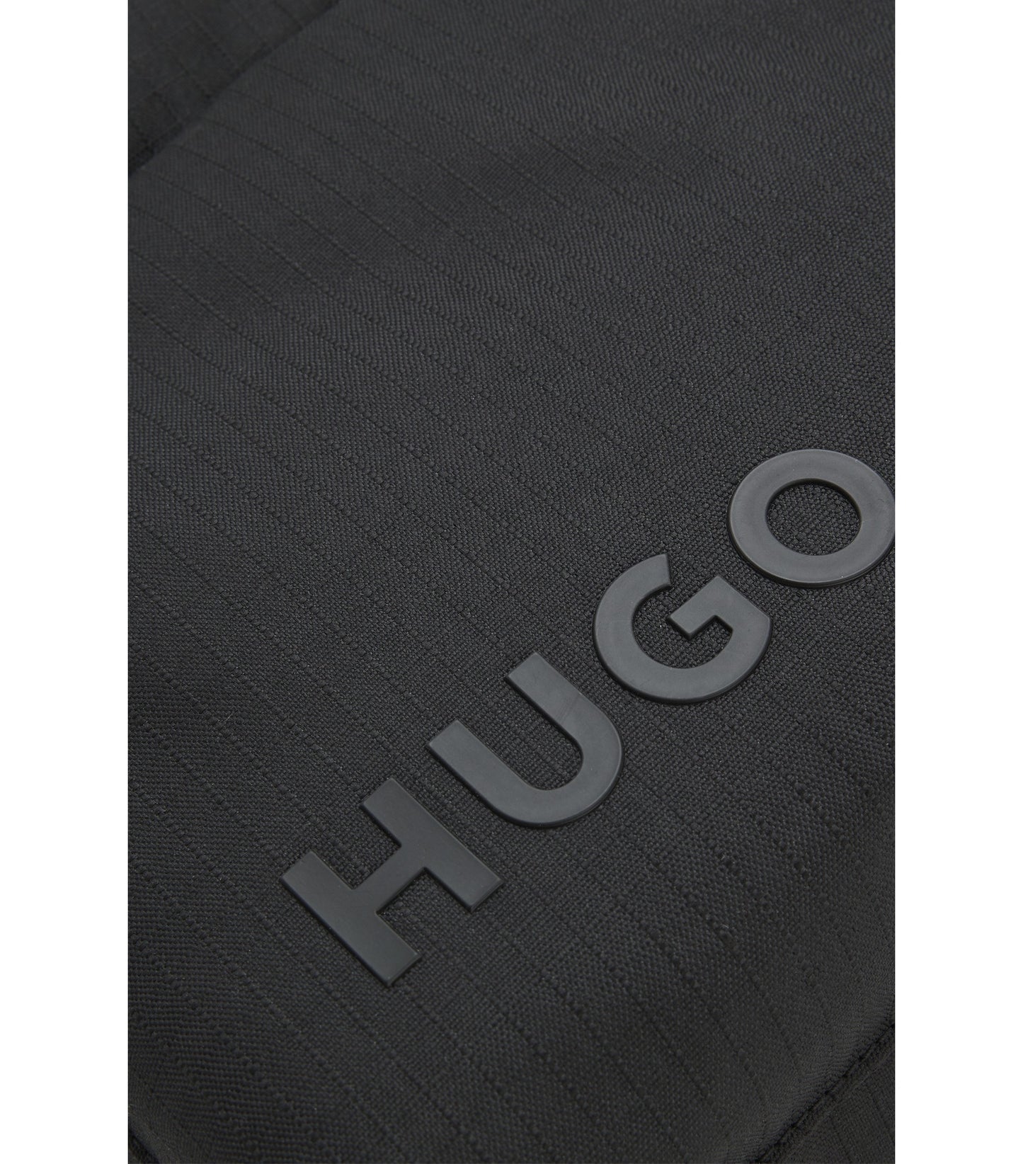 Ripstop tote bag with logo lettering