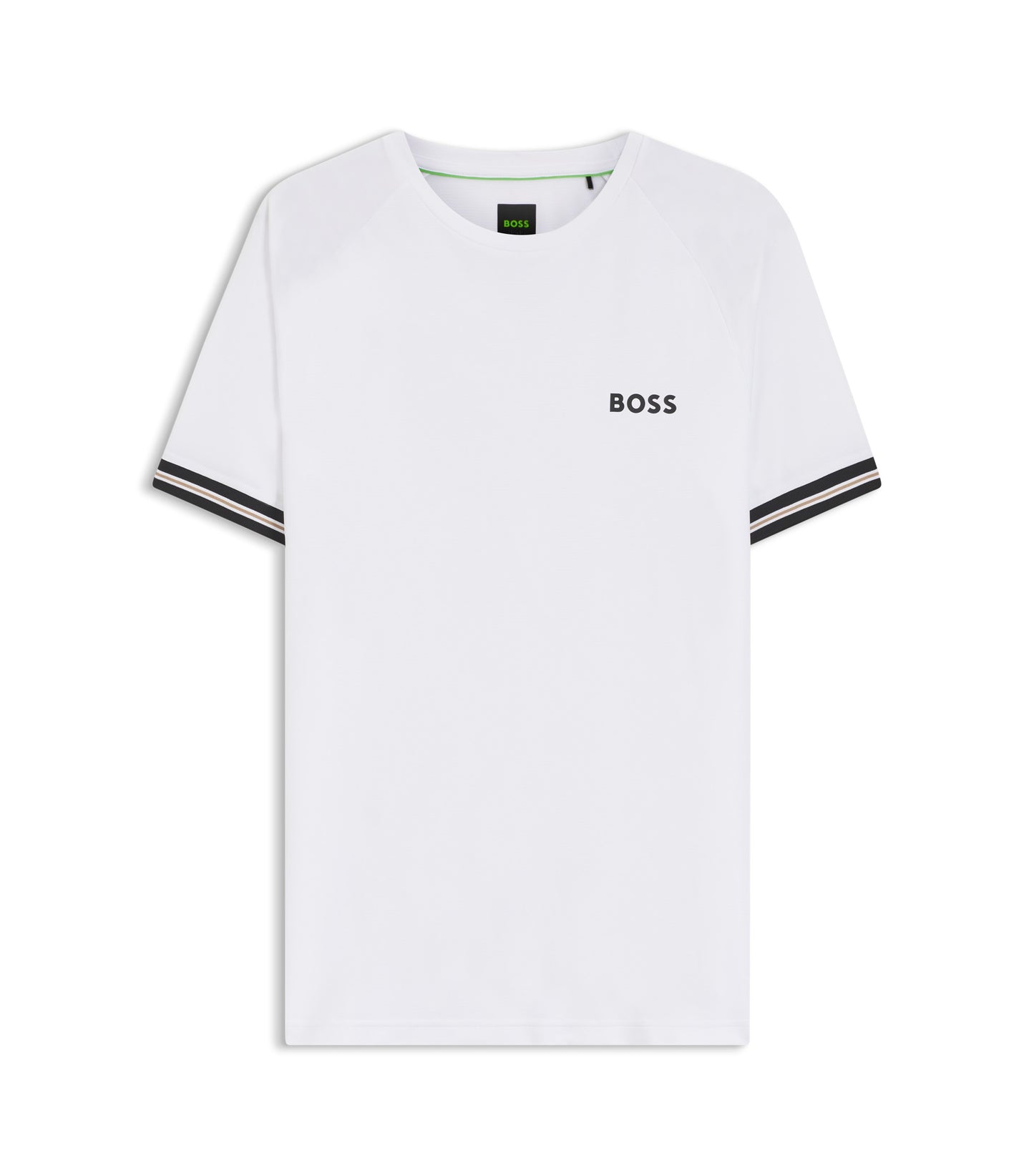 Active slim-fit T-shirt with tennis-ball embossing