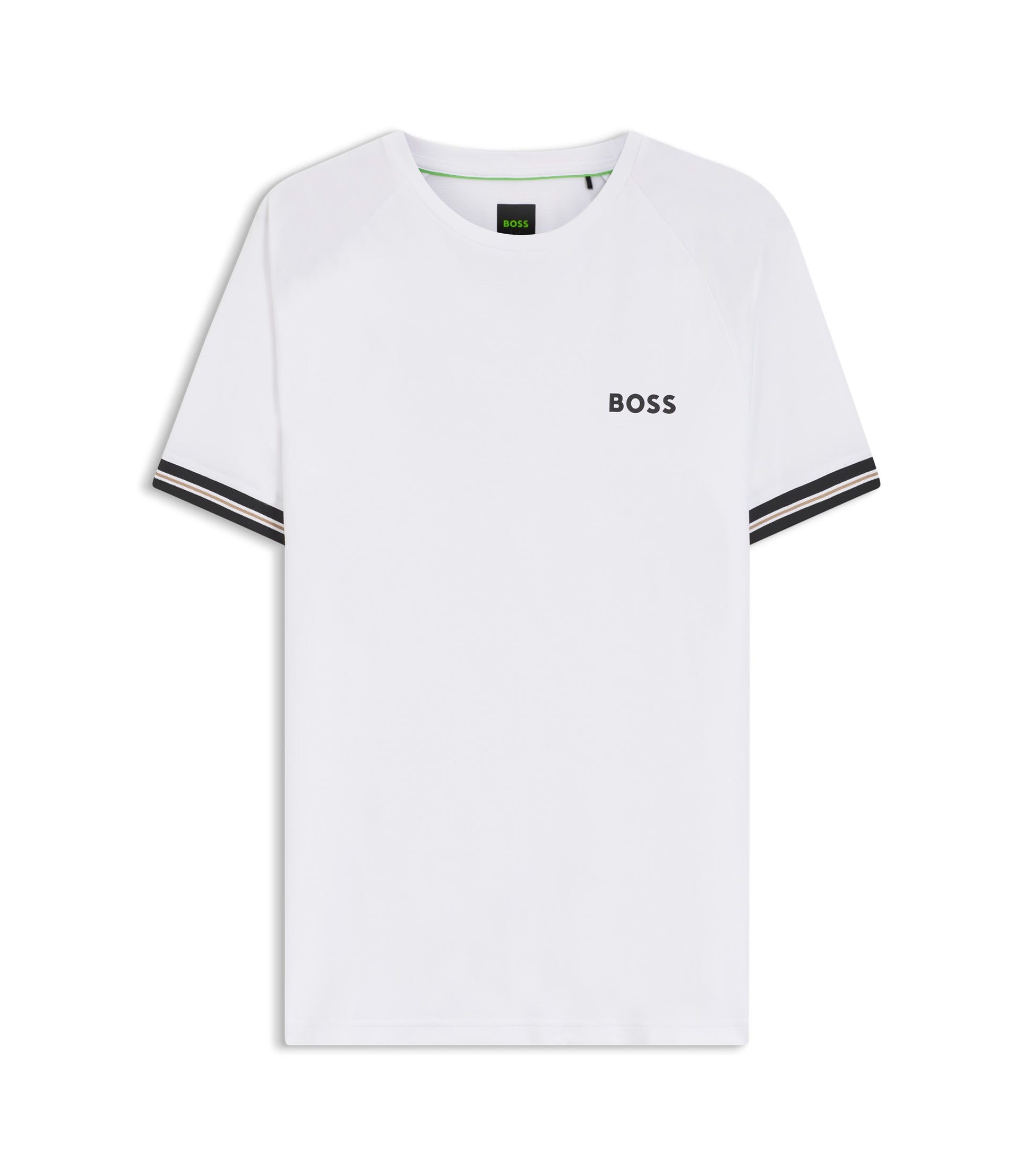 Active slim-fit T-shirt with tennis-ball embossing