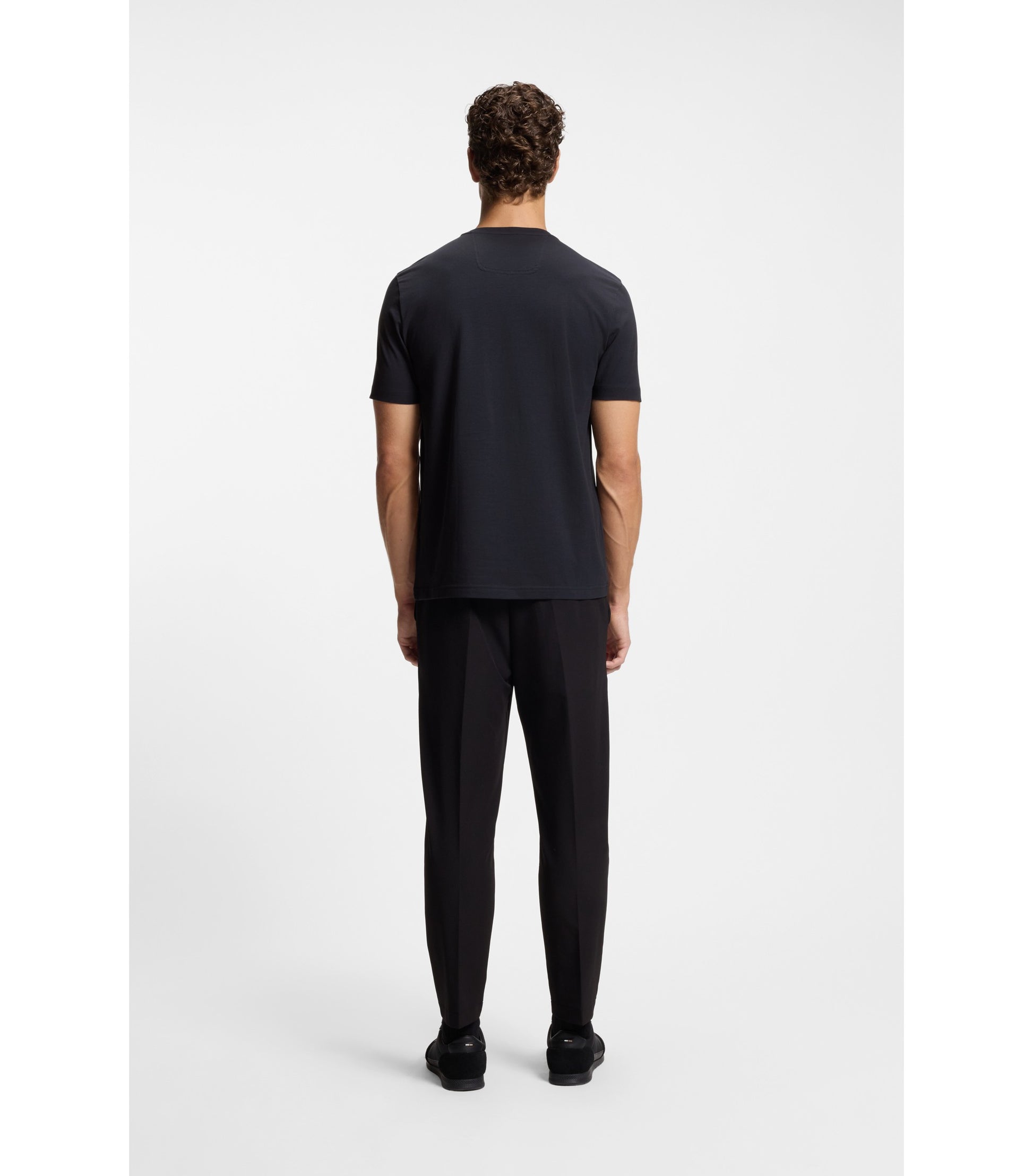 Two-pack of regular-fit T-shirts in stretch cotton