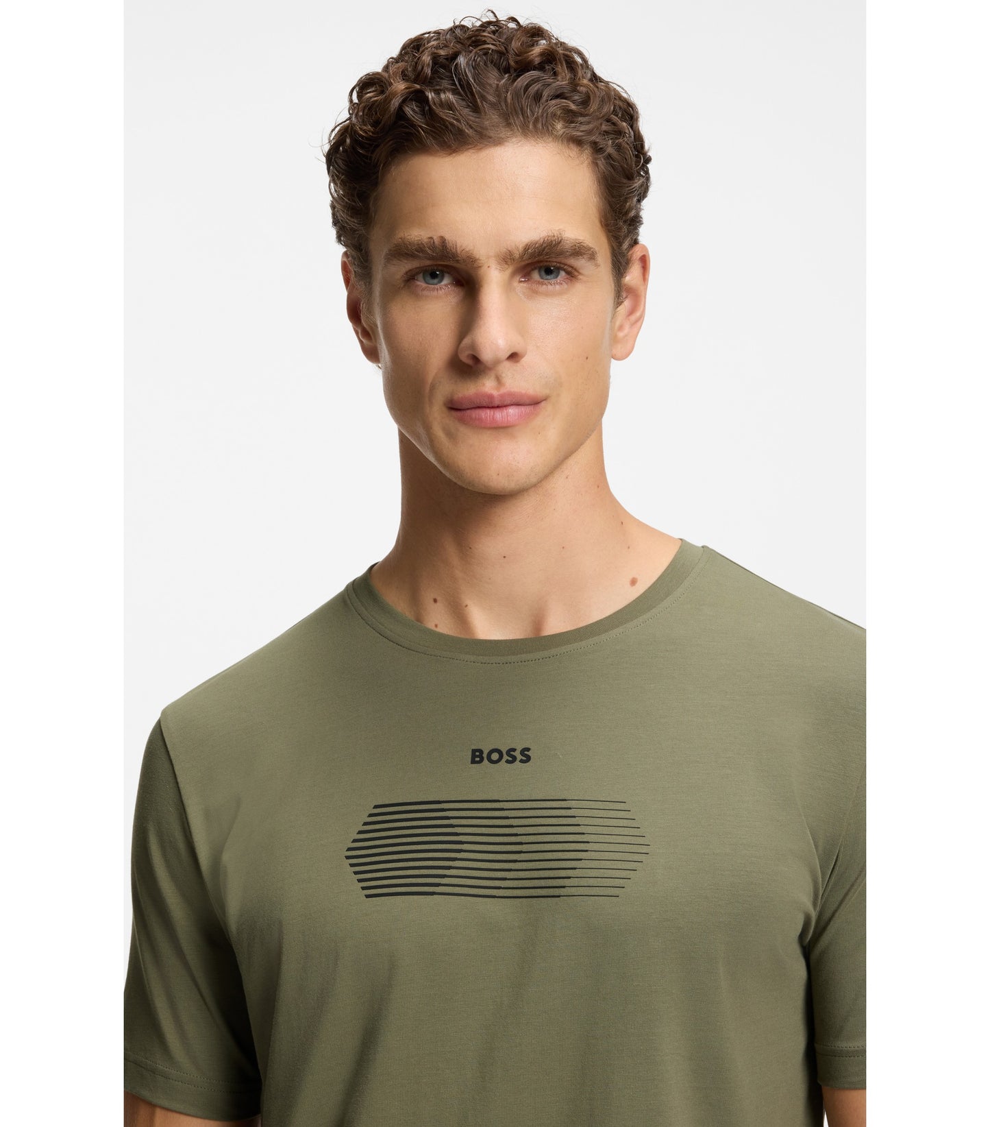 Two-pack of regular-fit T-shirts in stretch cotton