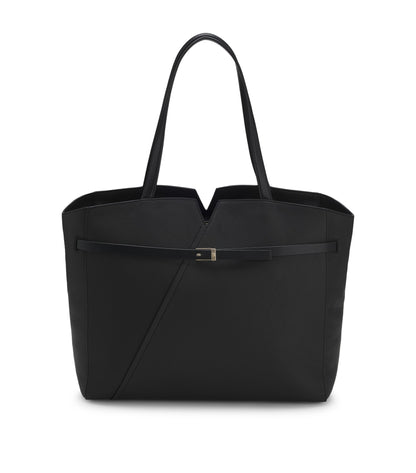 BOSS Revers tote bag in leather with belt detail