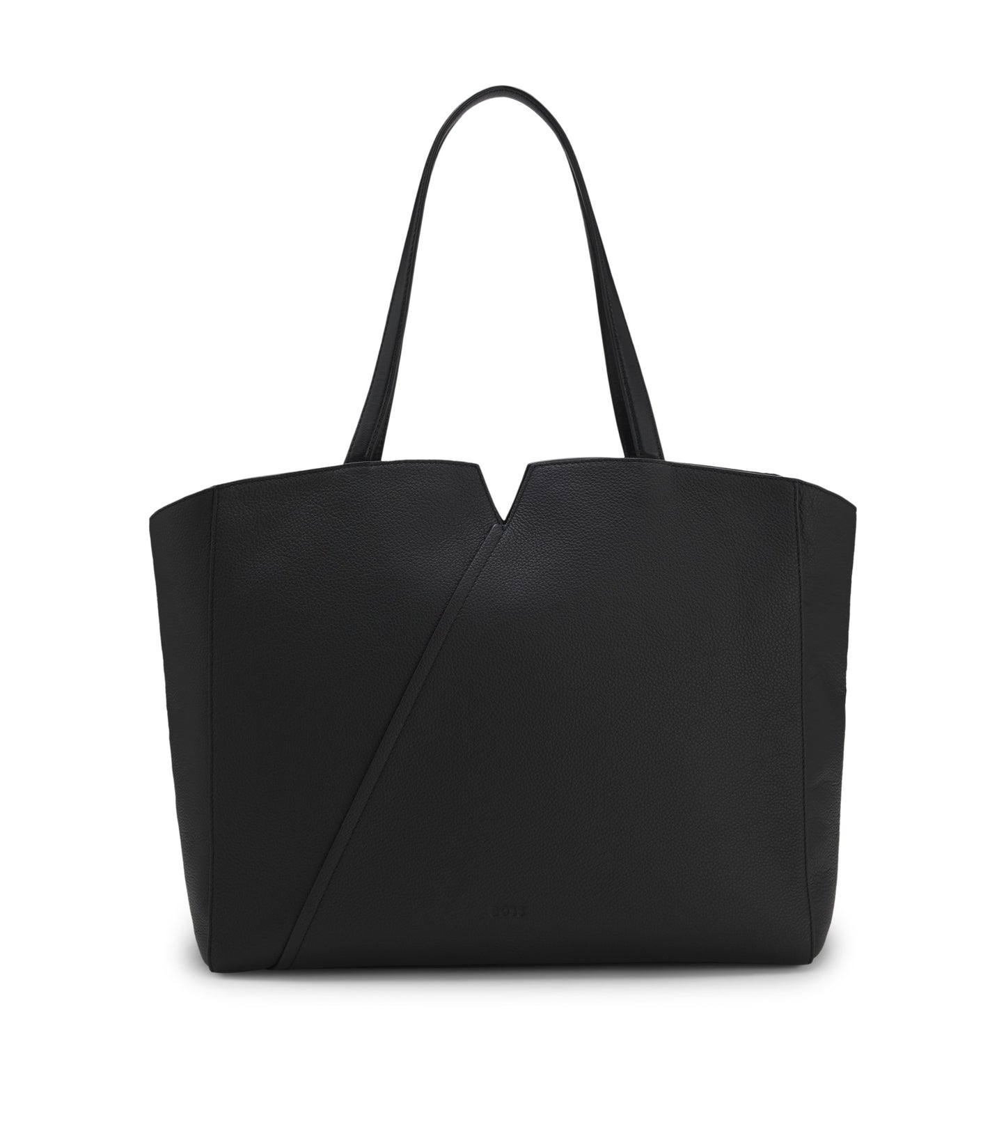 BOSS Revers tote bag in leather with belt detail