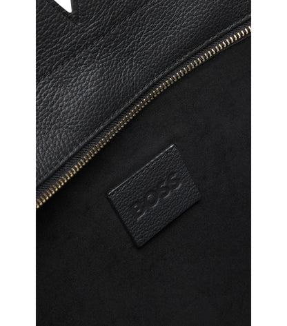 BOSS Revers tote bag in leather with belt detail