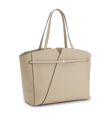 BOSS Revers tote bag in leather with belt detail
