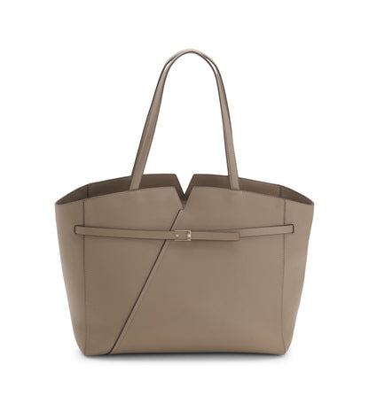 BOSS Revers tote bag in leather with belt detail