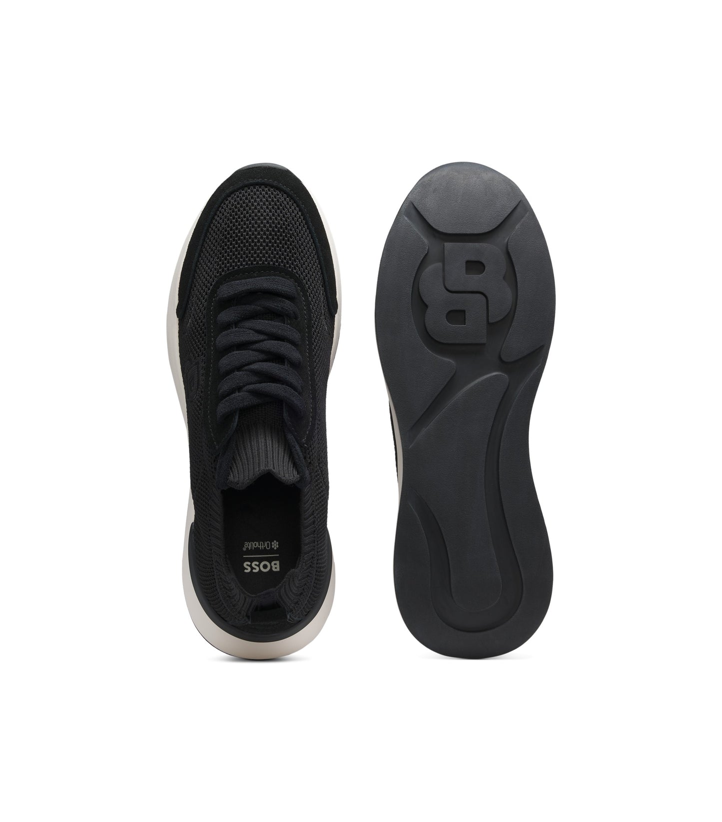 Sock trainers with Double B monogram