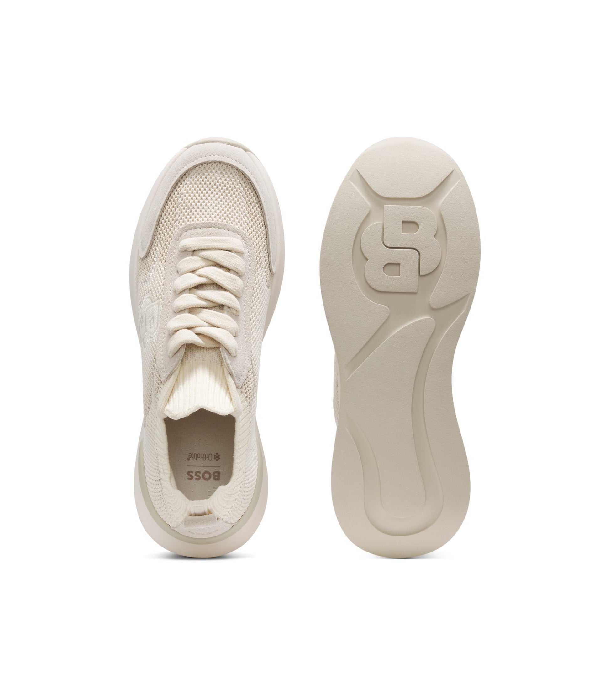 Sock trainers with Double B monogram