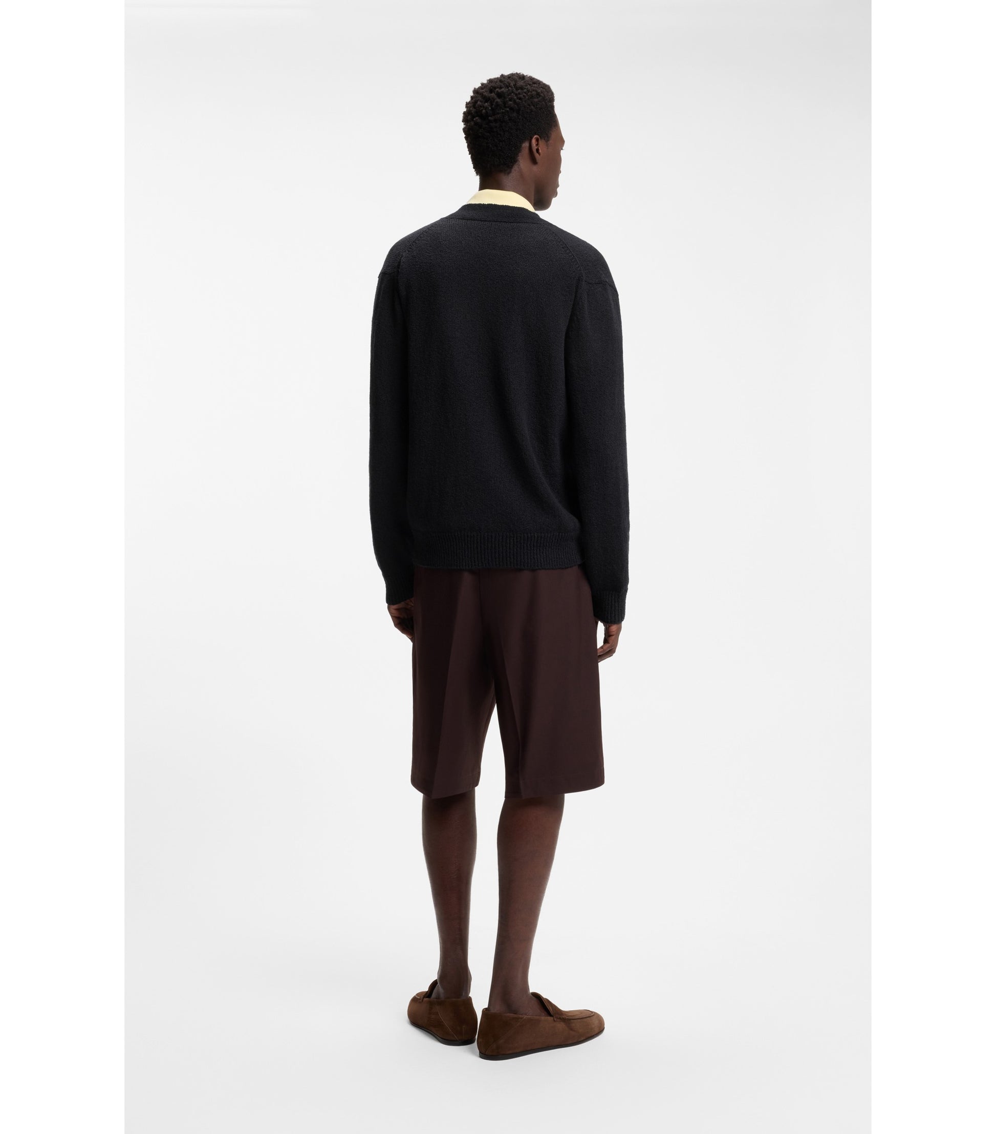BOSS BY BECKHAM cardigan in a cotton blend