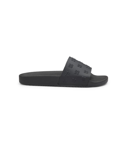 Slides with repeat stacked-logo uppers