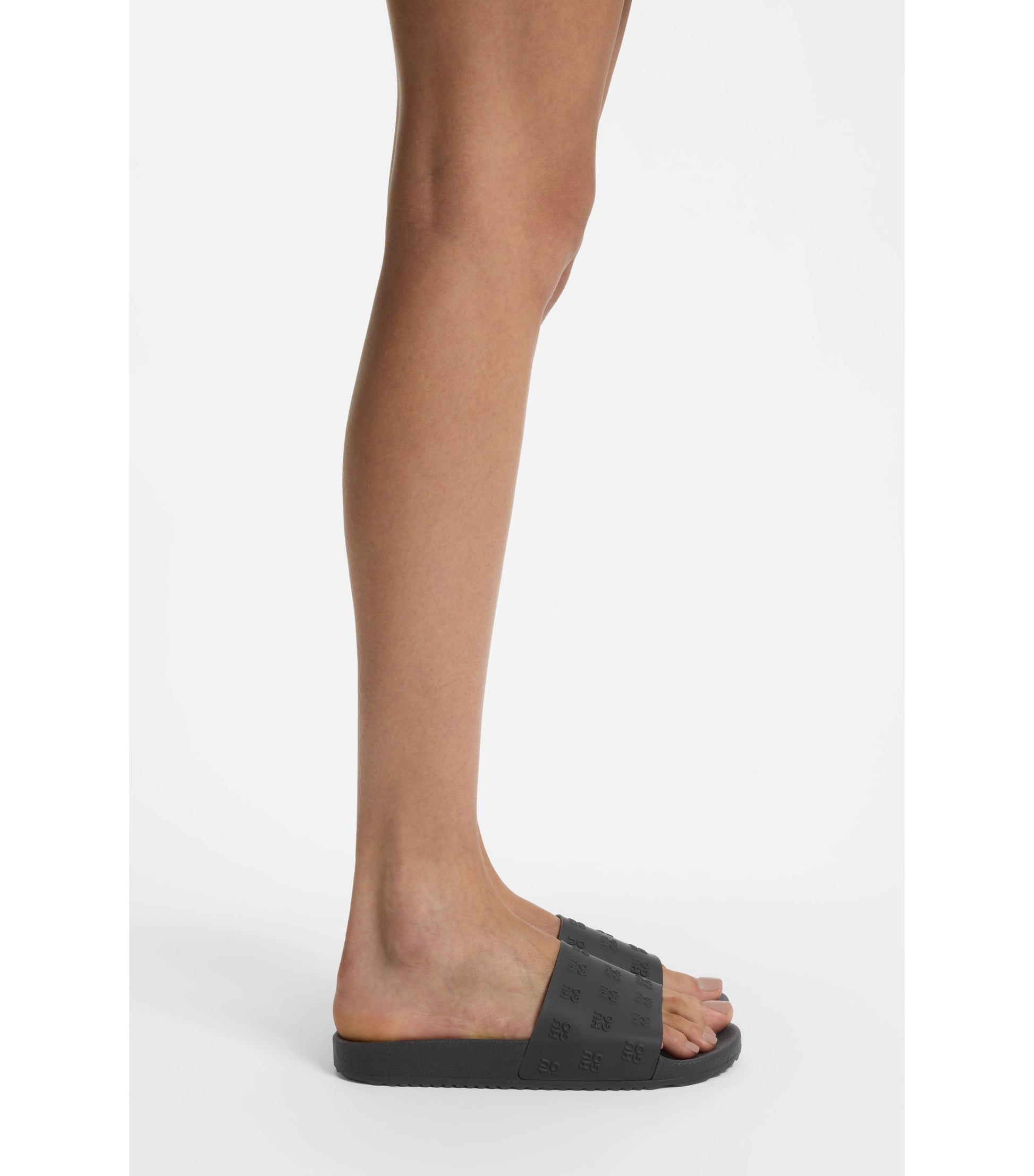 Slides with repeat stacked-logo uppers