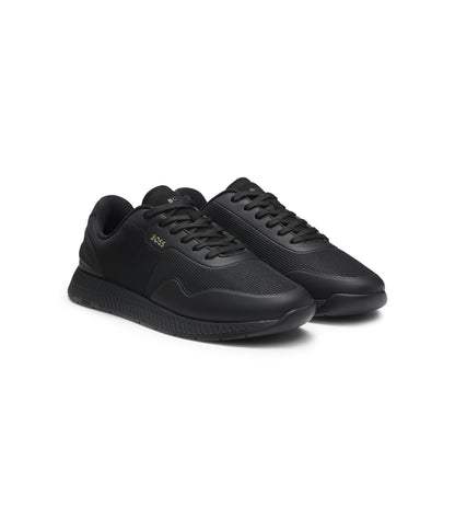 TTNM mesh trainers with smooth trims