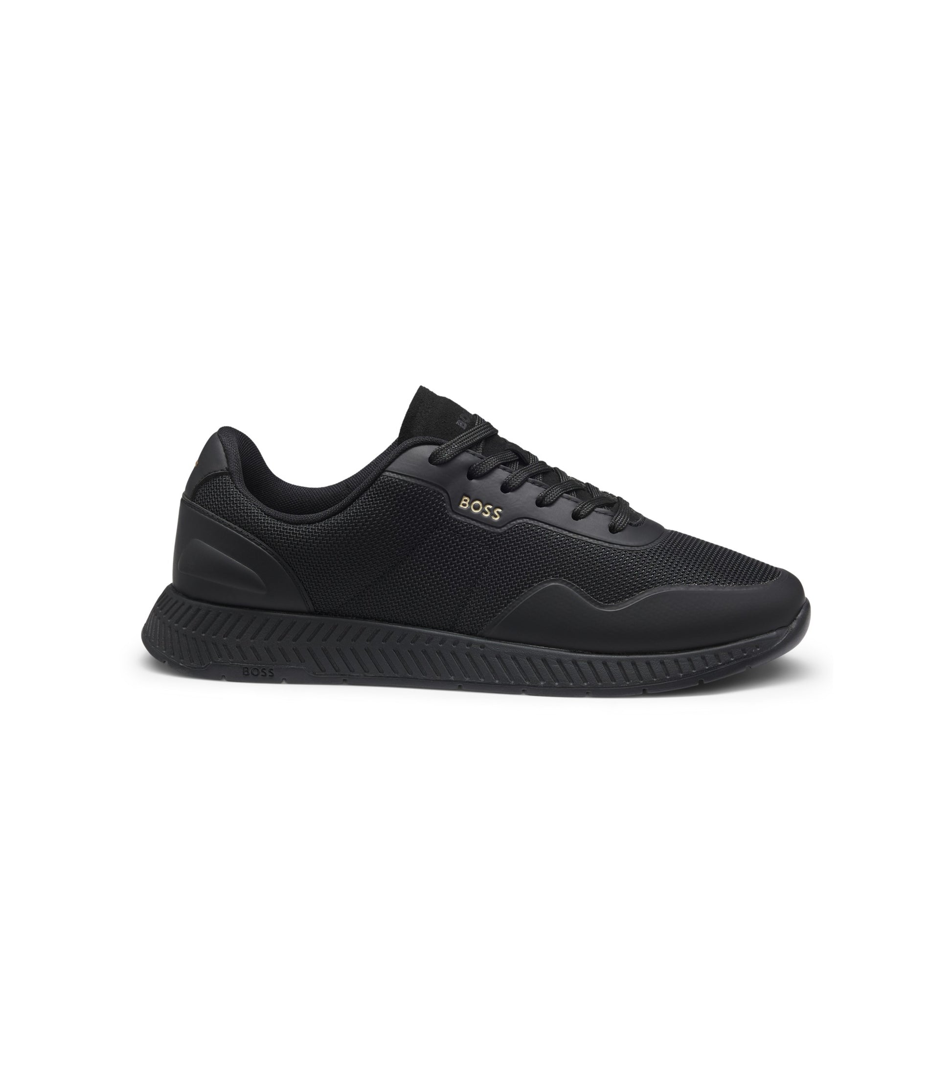 TTNM mesh trainers with smooth trims