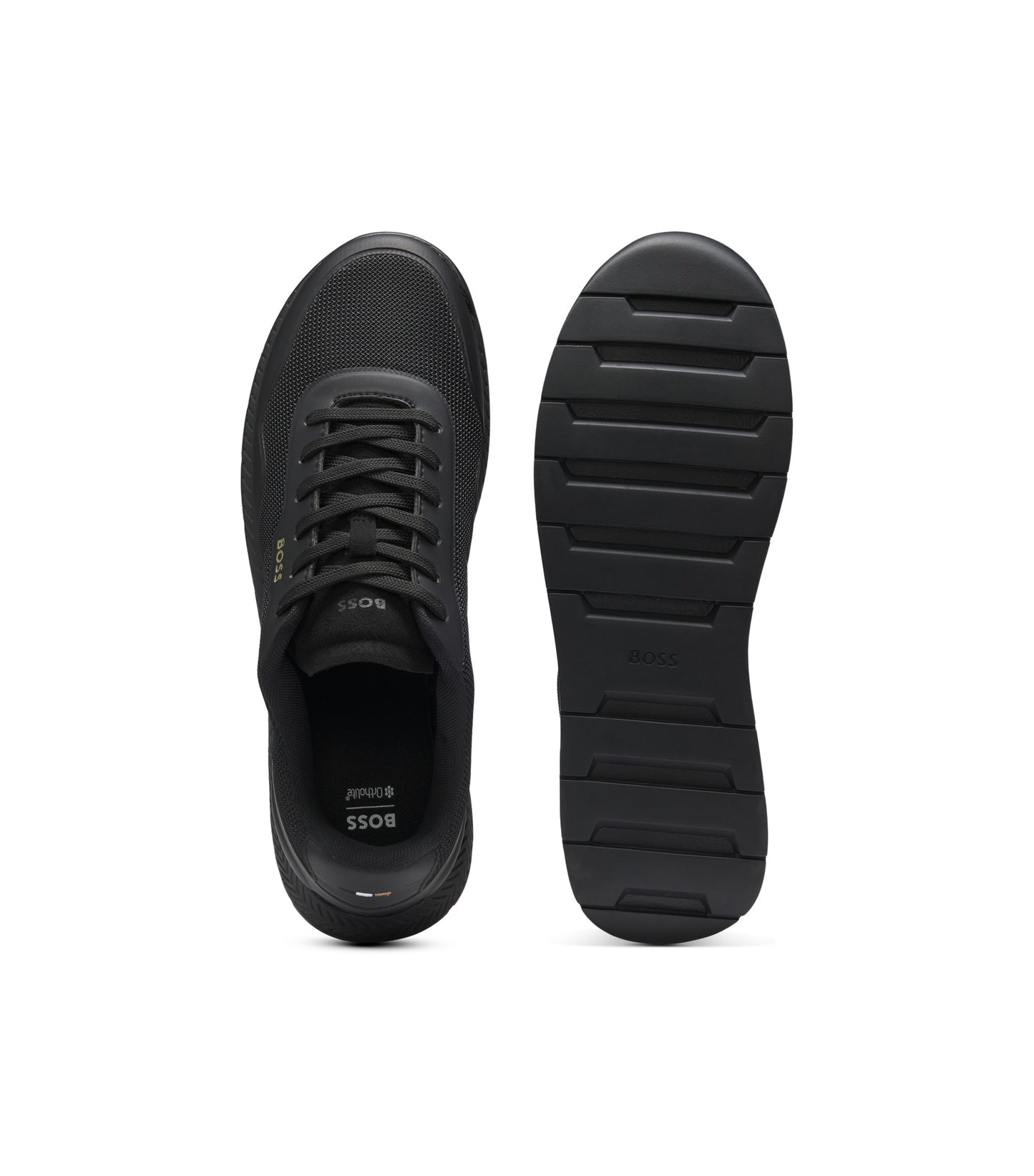 TTNM mesh trainers with smooth trims