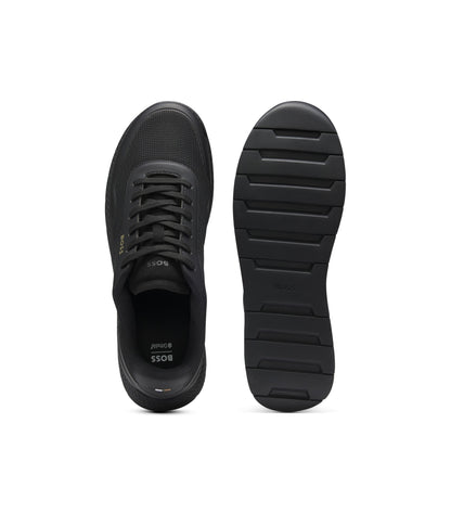TTNM mesh trainers with smooth trims