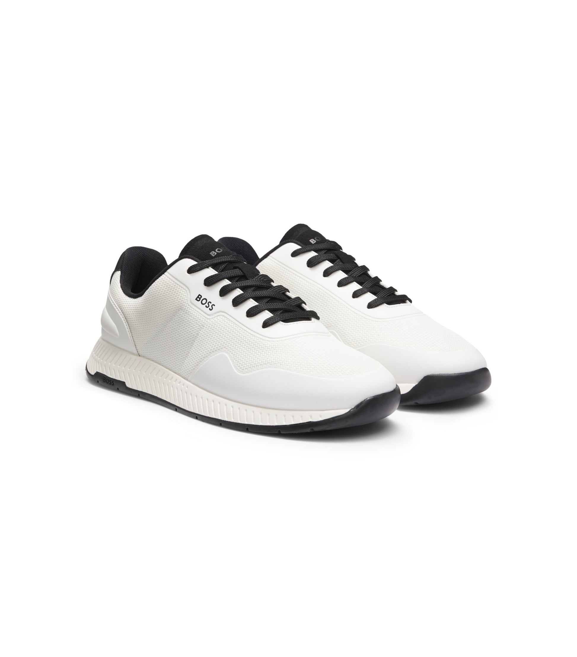 TTNM mesh trainers with smooth trims