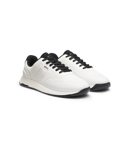 TTNM mesh trainers with smooth trims