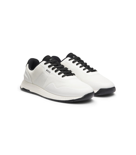 TTNM mesh trainers with smooth trims