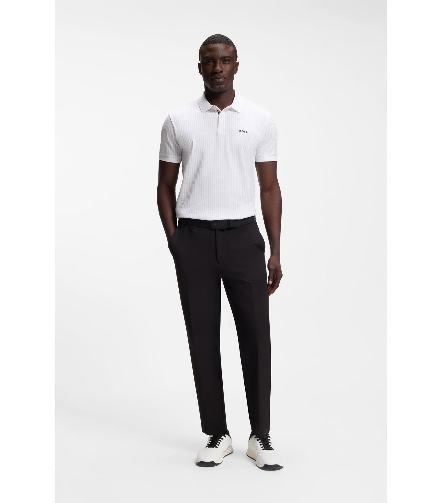 TTNM mesh trainers with smooth trims