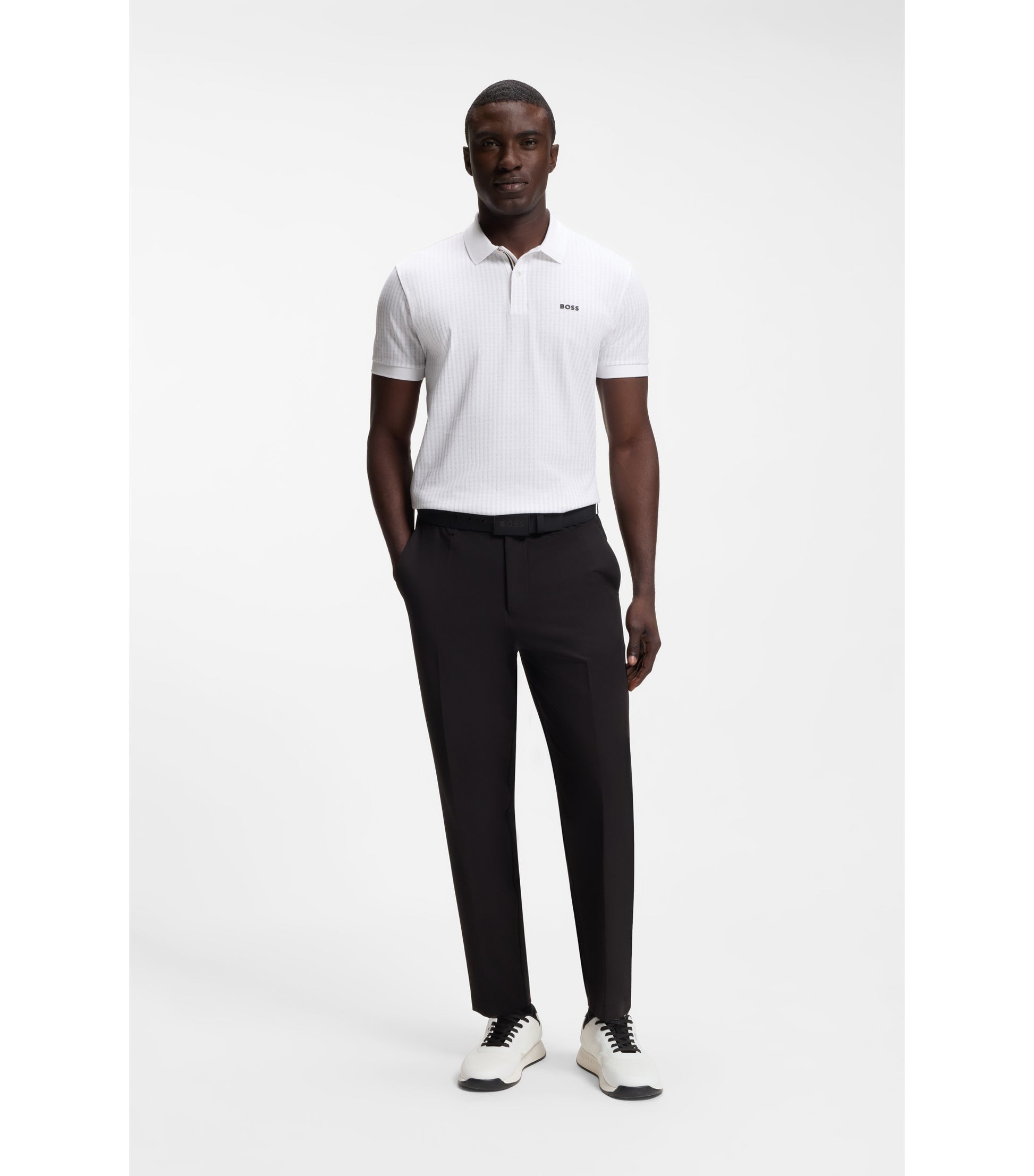 TTNM mesh trainers with smooth trims