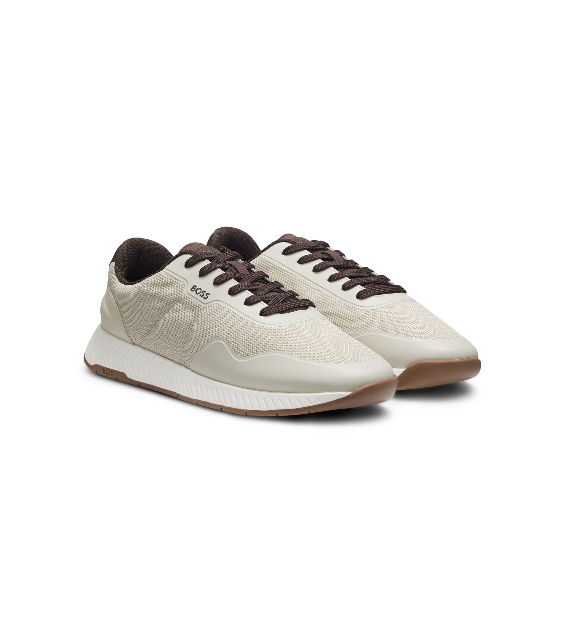 TTNM mesh trainers with smooth trims