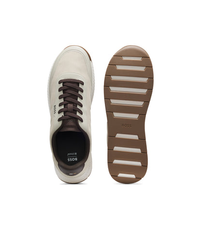 TTNM mesh trainers with smooth trims