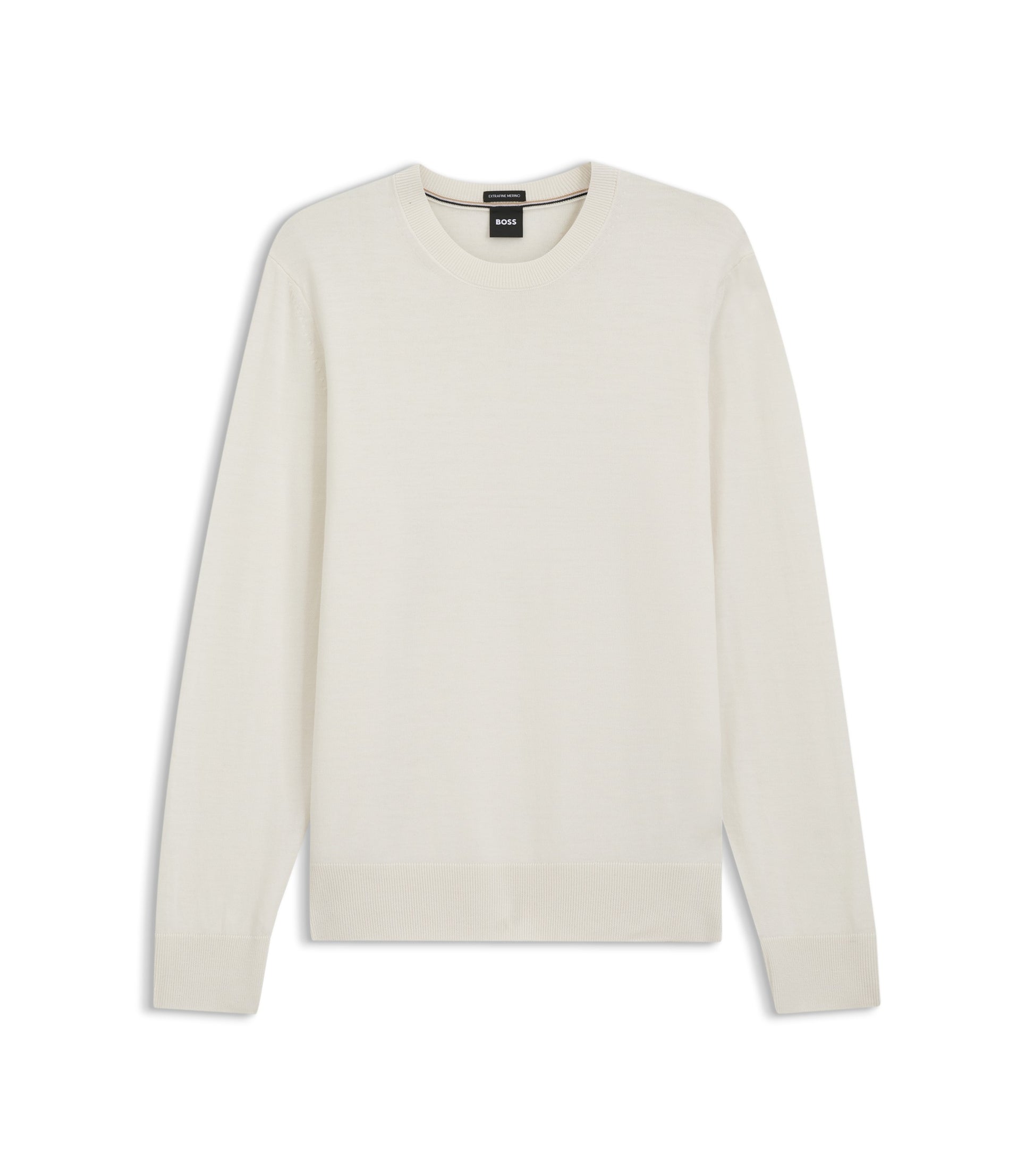 Merino-wool sweater in a regular fit