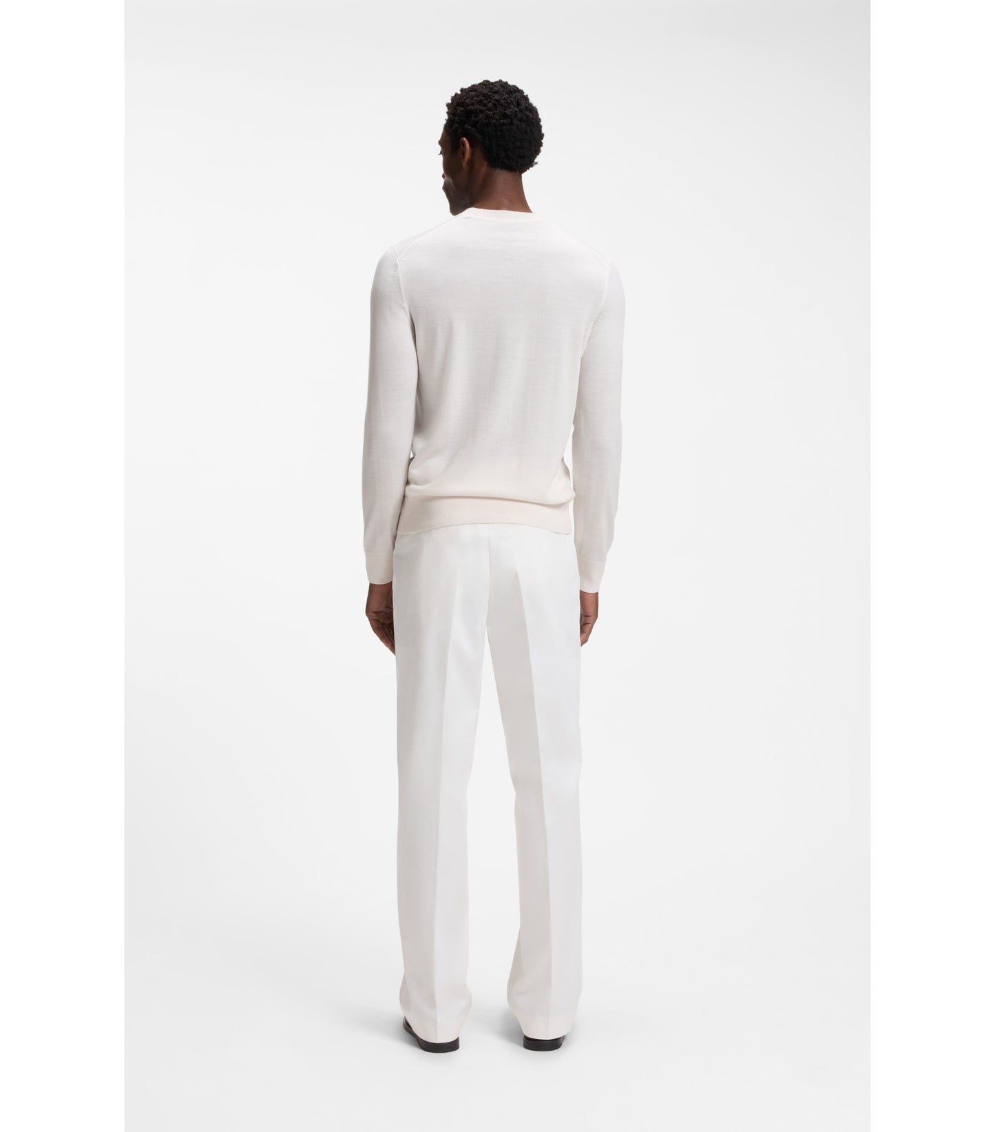Merino-wool sweater in a regular fit