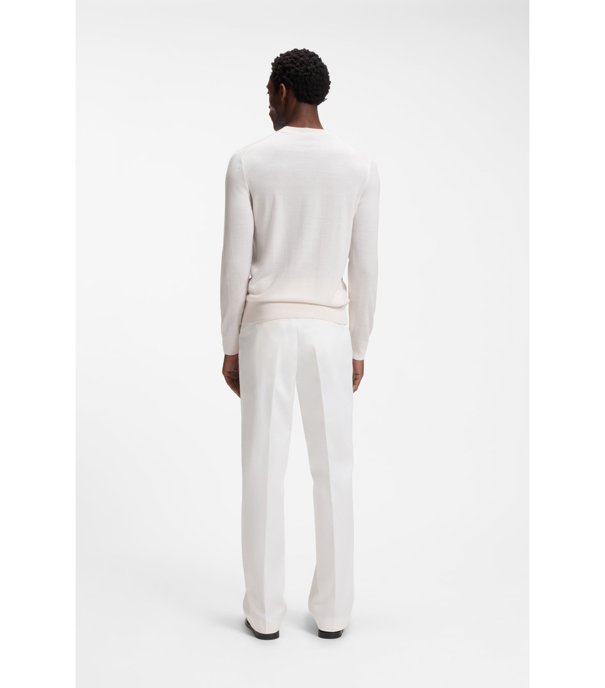 Merino-wool sweater in a regular fit