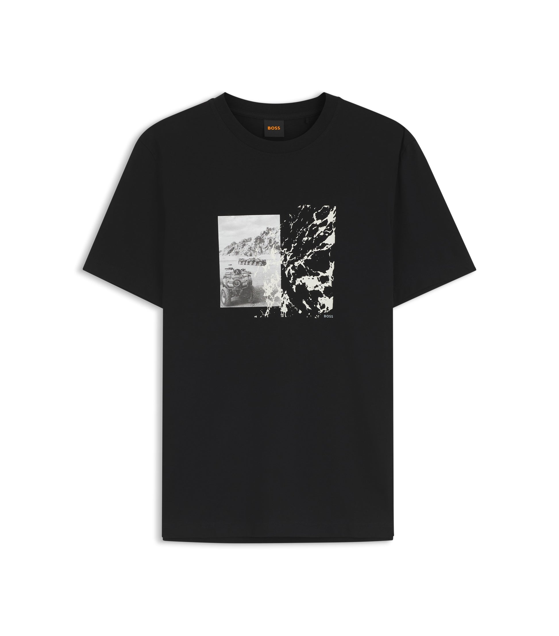 Regular-fit T-shirt in lightweight cotton jersey