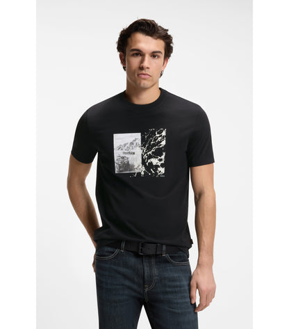 Regular-fit T-shirt in lightweight cotton jersey