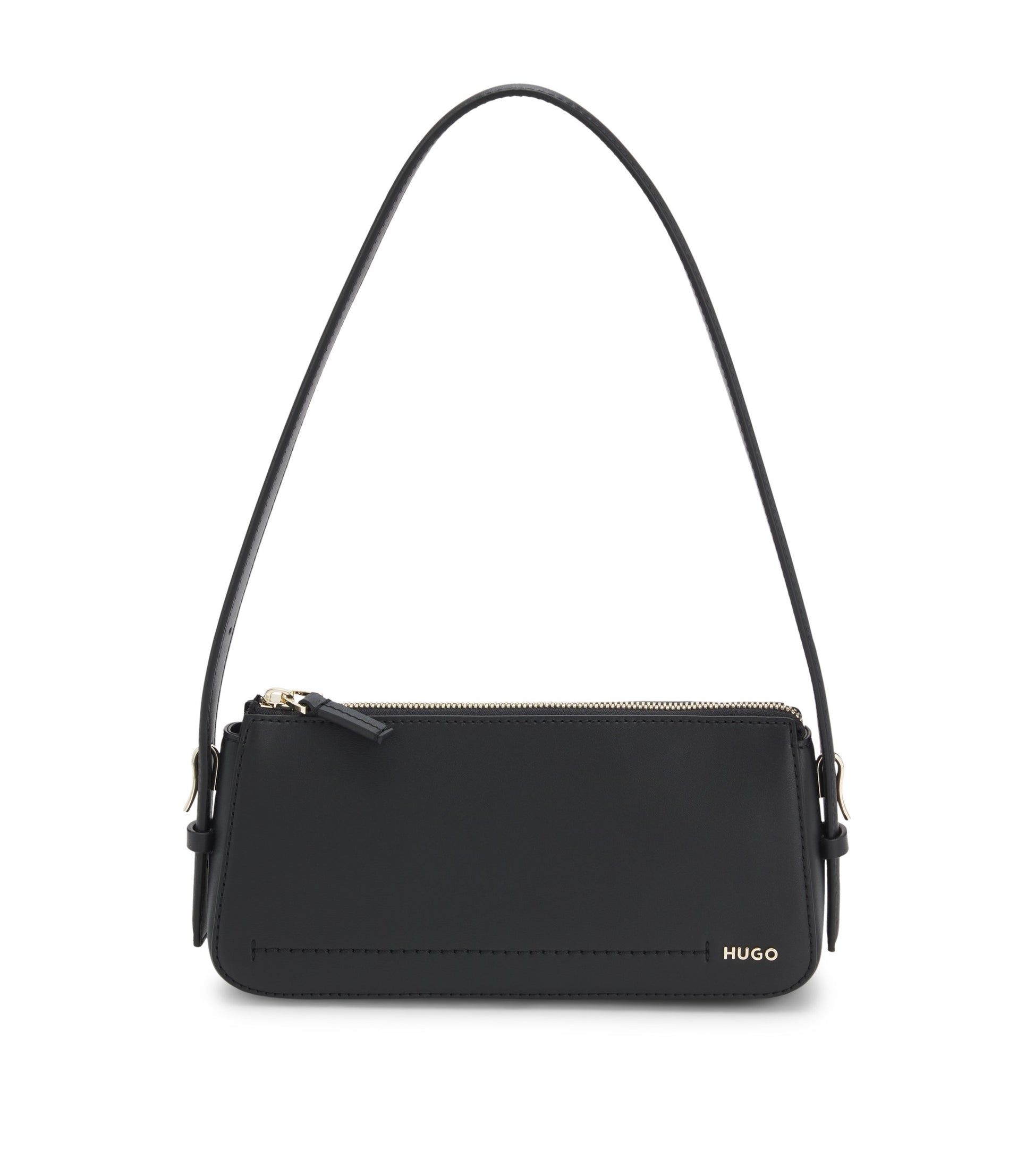 Crossbody bag with logo lettering