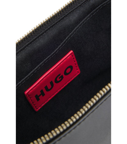Crossbody bag with logo lettering
