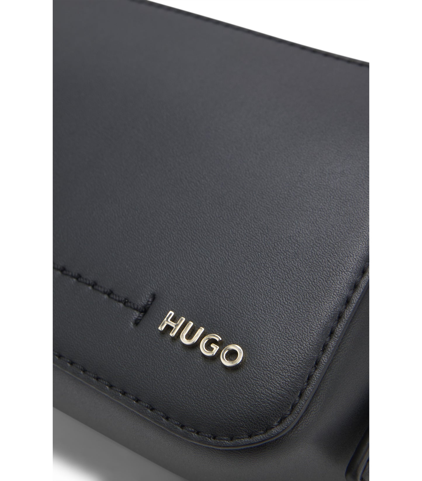 Crossbody bag with logo lettering