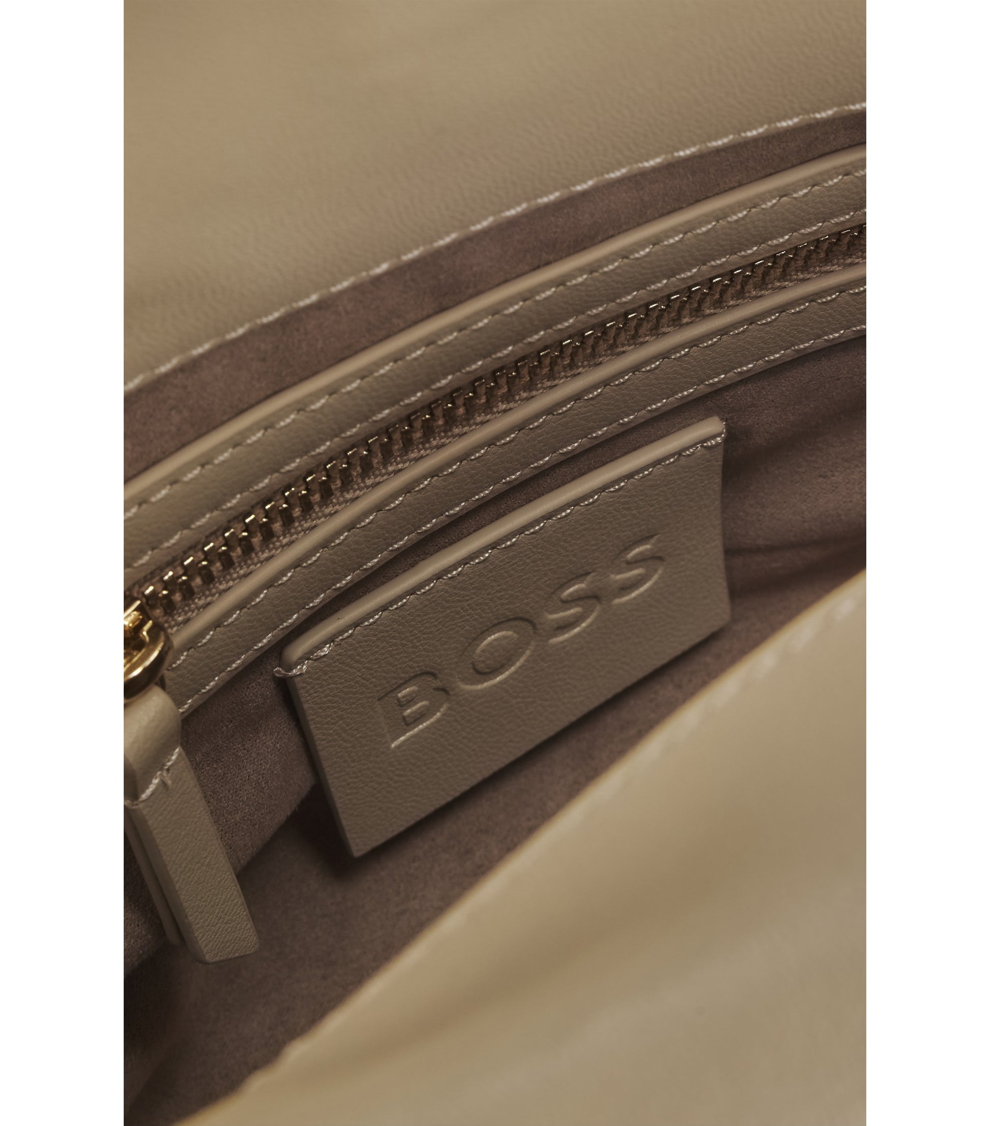 Woven crossbody bag with Double B monogram