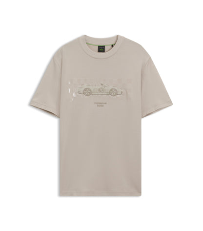 Porsche x BOSS T-shirt with gloss artwork