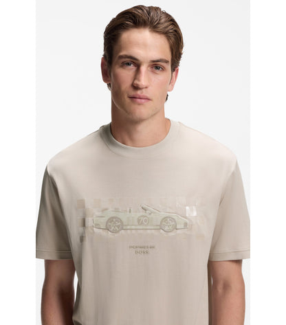 Porsche x BOSS T-shirt with gloss artwork