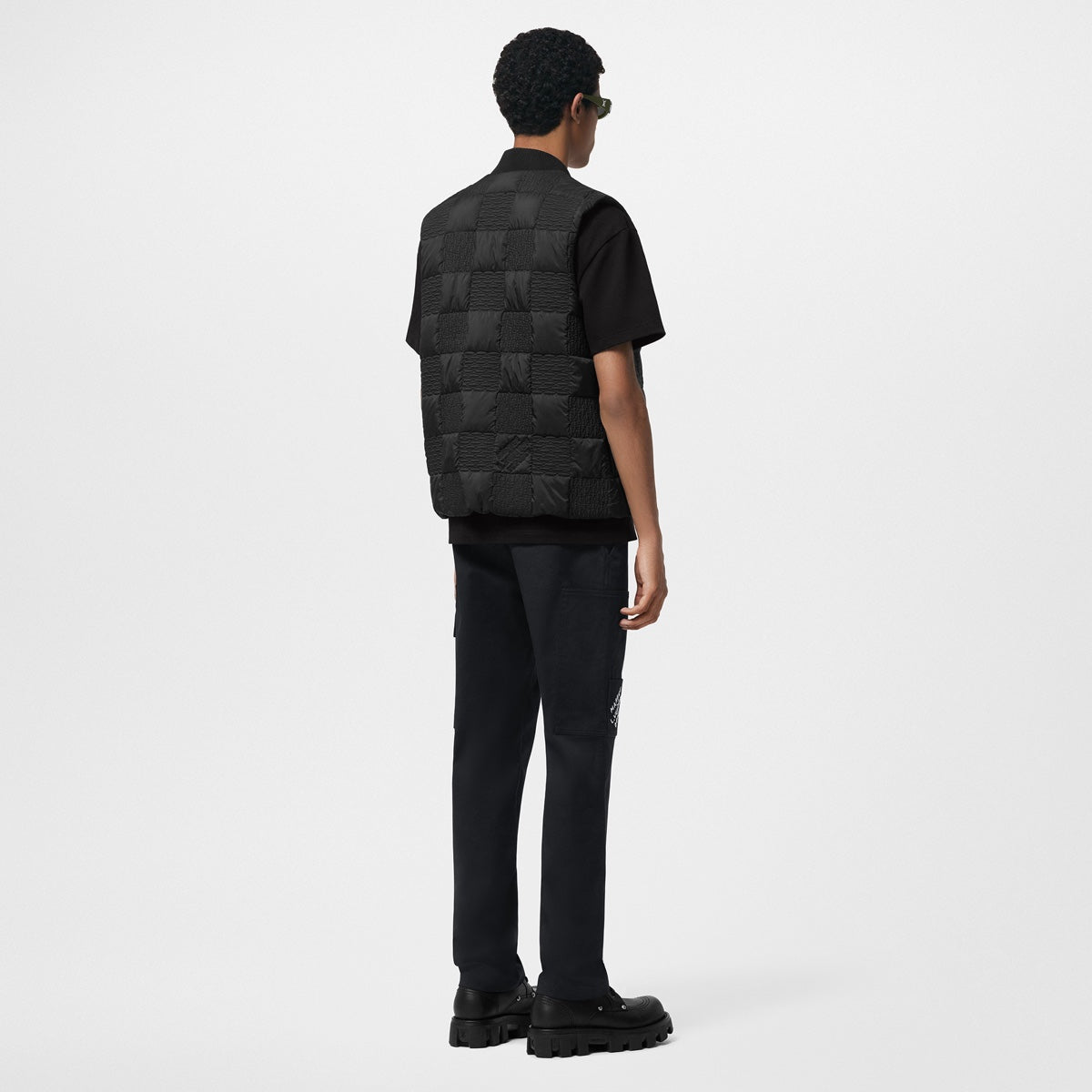 Damier Quilted Nylon Gilet