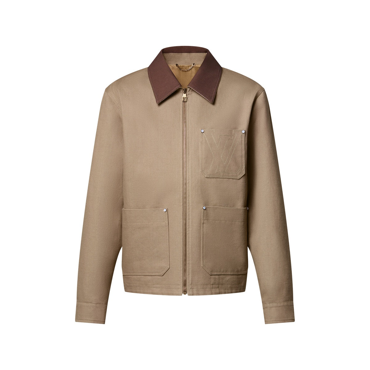 Workwear Cotton Canvas Blouson