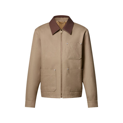 Workwear Cotton Canvas Blouson